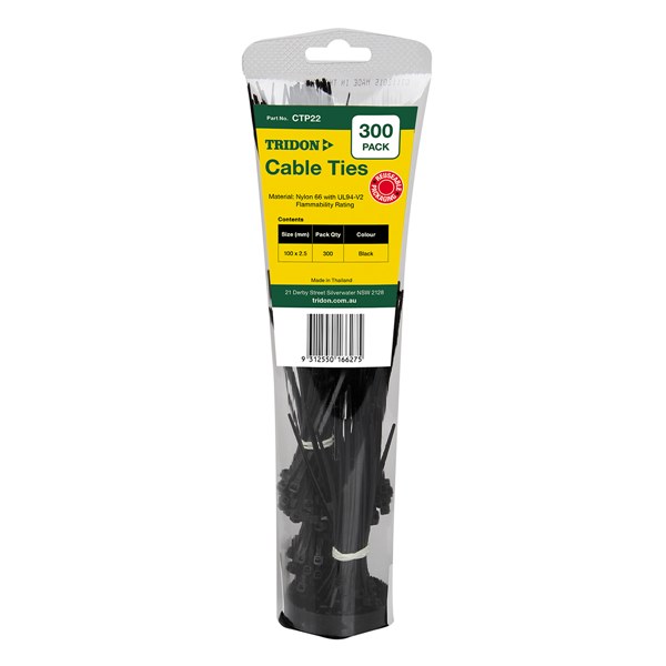 CTP22 Cable Tie Assorted Pack