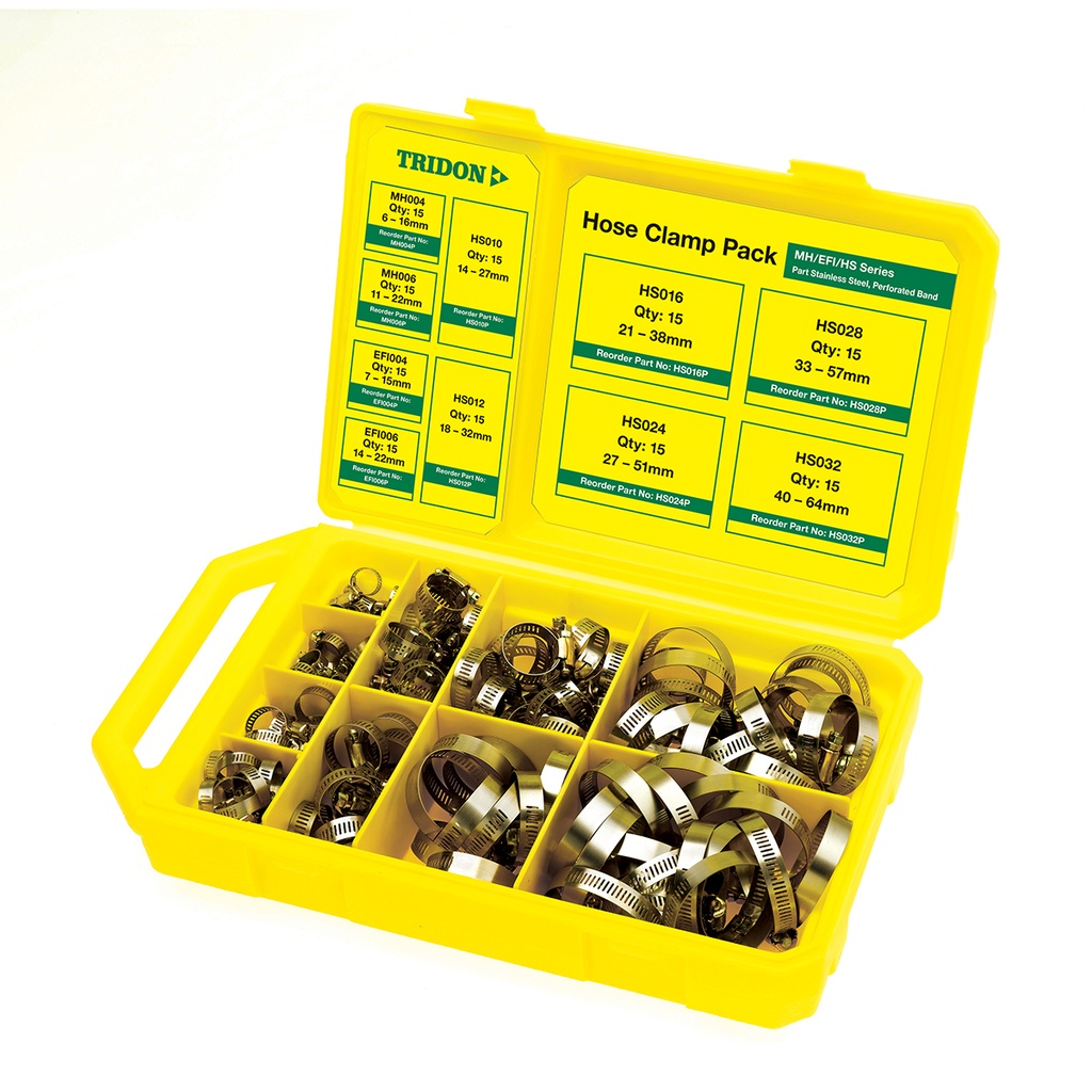 [180-CWP150] TRIDON WORKSHOP PACK (150 CLAMPS)