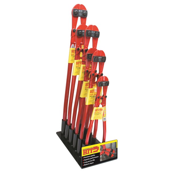 HBCM05 Concretor Mix Red Jaw Bolt Cutter Merchandiser