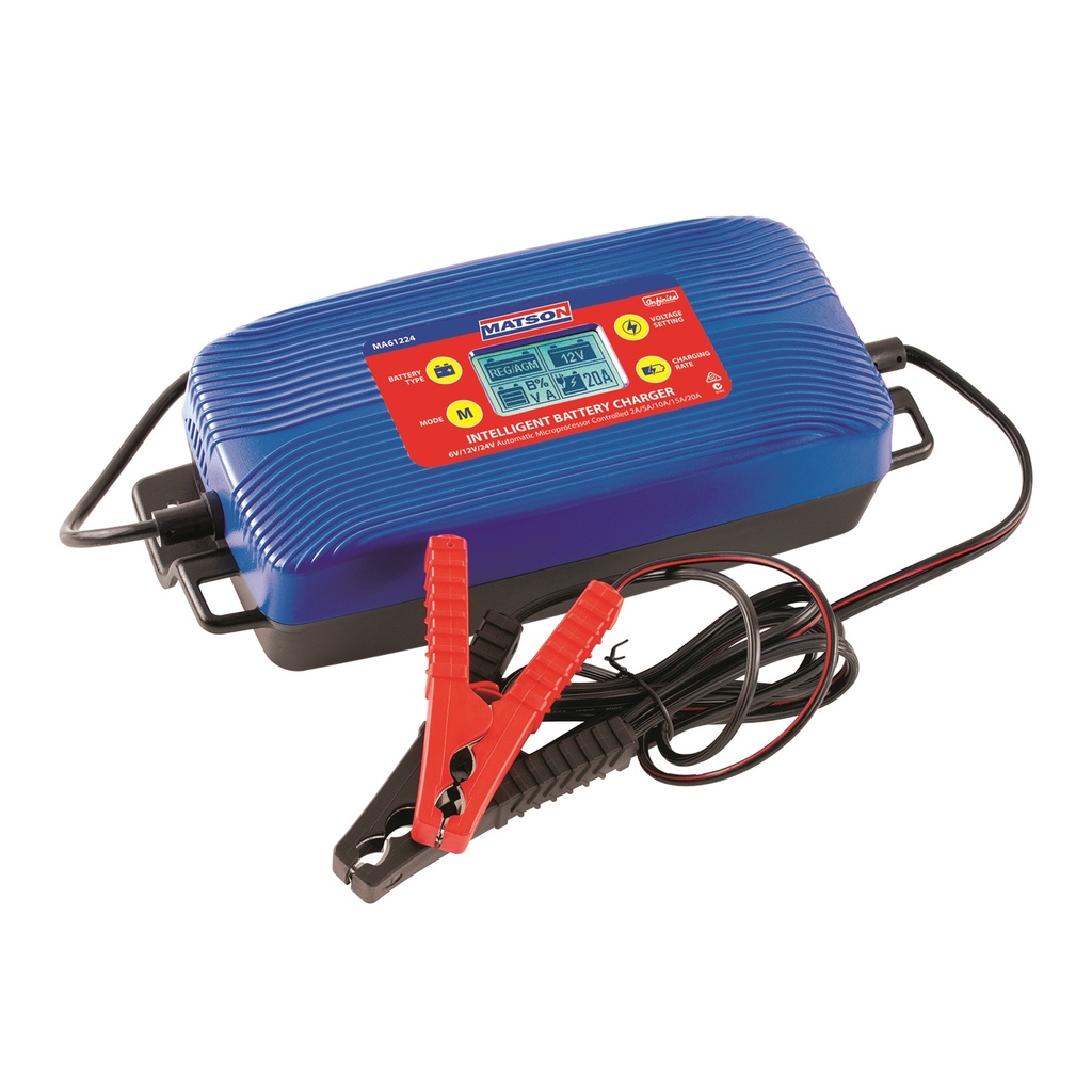 MA61224 MULTI-VOLTAGE 6/12/24V BATTERY CHARGER