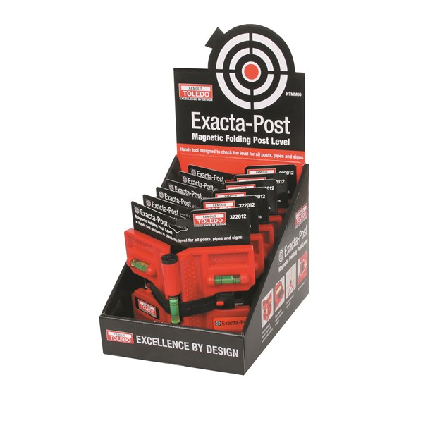 [180-NTMM05] NTMM05 Exacta-Post Level Countertop Merchandiser