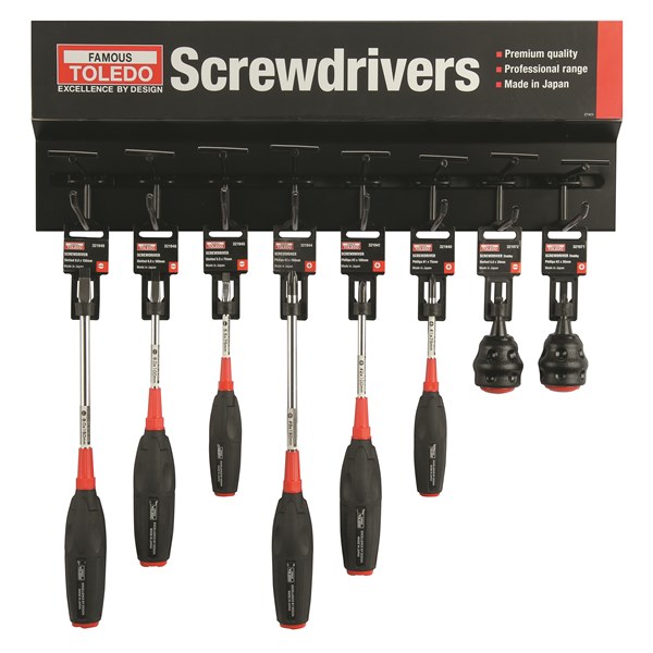NTMS05 Essential Screwdriver Merchandiser Single Tier