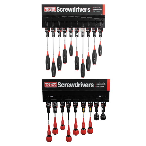 NTMS07 Master Screwdriver Merchandiser Double Tier