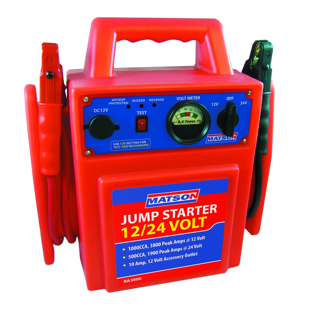 [180-RA3800] JUMP STARTER 12/24V 3800AMP HD