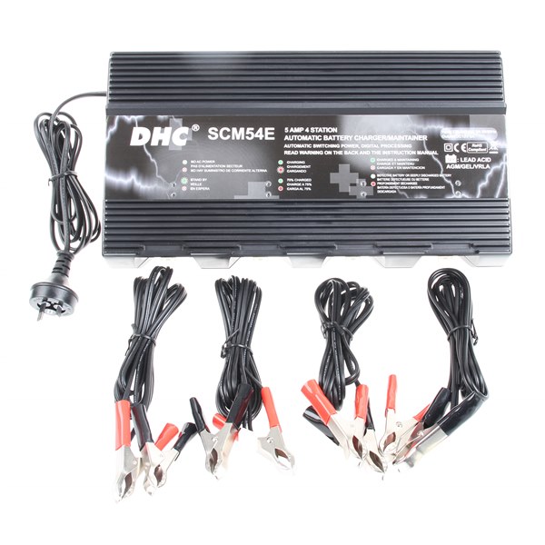 [180-SCM54E] MATSON DHC CHARGER 12VOLT 5AMP 4 BANK
