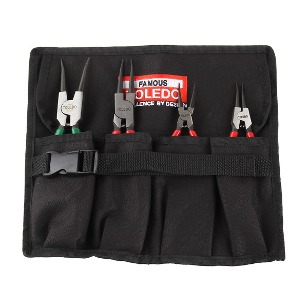 [180-TCPR01] TCPR01 Circlip Plier Set - Tool Roll 4 Pc