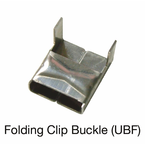 [180-UBF010/100] TRIDON UNIBAND BUCKLES FOLDING 5/8 INCH
