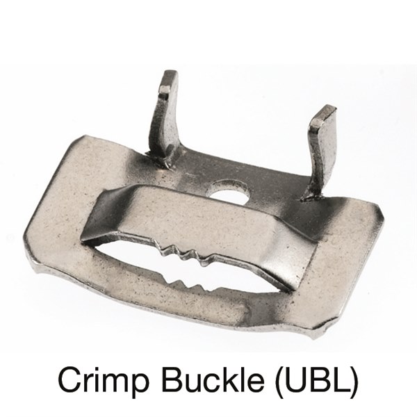 [180-UBL012/100] UBL012/100 Crimp Buckle to suit UBB012-30P or UBB012-30R