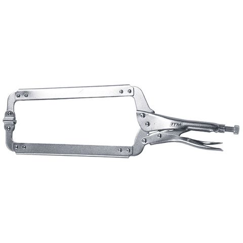 [486-TM603-103] ITM LOCKING PLIER, C CLAMP SWIVEL PAD, 450MM