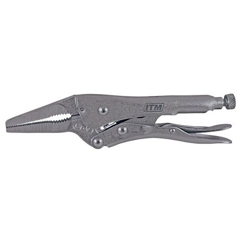 [486-TM603-401] ITM LOCKING PLIER, LONG NOSE, 165MM