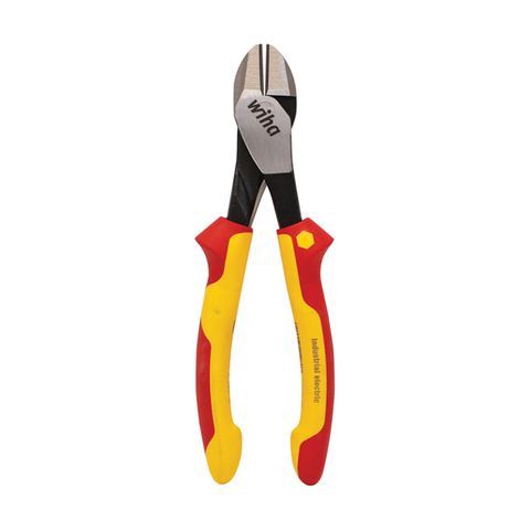 [486-WH-43582] 200MM HEAVY-DUTY DIAGONAL SIDE CUTTERS, INDUSTRIAL ELECTRICIANS, VDE 1000V INSULATED