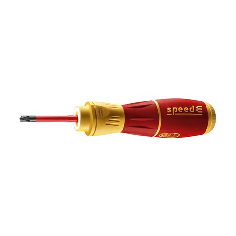 [486-WH-44318] E-SCREWDRIVER, SPEEDE® II ELECTRIC 7 PIECE WITH SLIMBITS, BATTERIES AND USB CHARGER