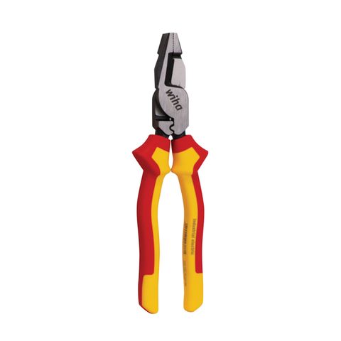 [486-WH-44377] 220 MM CROSS CUT PLIERS, INDUSTRIAL ELECTRICIANS, VDE 1000V INSULATED