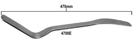 [159-4700E] 490mm Heavy Duty Offset Spoon Bar
