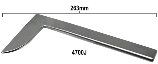 [159-4700J] 135mm Heavy Duty L Shape Spoon Bar