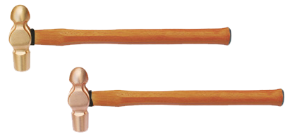 [59E-C2150A-1010] 2lb Brass Ball Pein Hammer