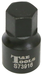 [159-S73916] 1/2 Inch 3/8 Inch Drive Stubby Inhex Impact Socket