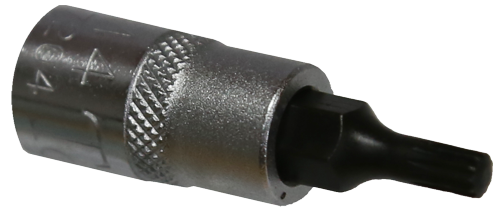 [159-S7204] M4 Spline x 1/4 Inch Drive Socket