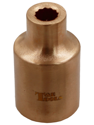 [59E-CB104-7] 7mm x 1/2 Inch Drive 12 Point Socket (Copper Berylimum)