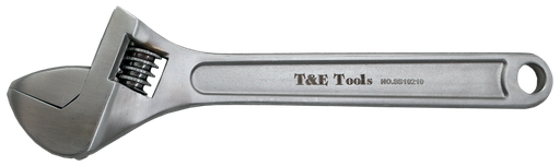 [59E-SS10210] Stainless Steel 10"(250mm) Super-Satin Adjustable Wrench
