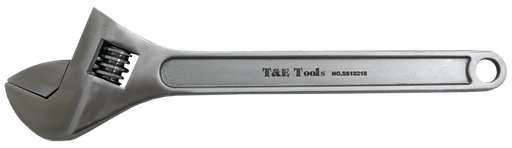 [59E-SS10215] Stainless Steel 15"(375mm) Super-Satin Adjustable Wrench