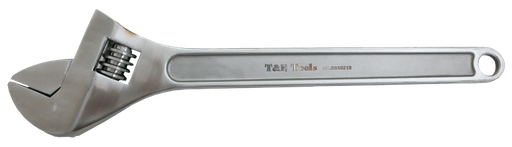 [59E-SS10218] Stainless Steel 18"(450mm) Super-Satin Adjustable Wrench