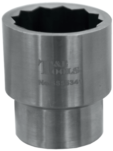 [59E-SS55341] Stainless Steel 41mm x 3/4" Drive 12 Point Socket 65L