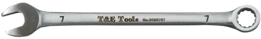 [59E-SS60707] Stainless Steel 7mm 12 Point Combination Wrench 120L