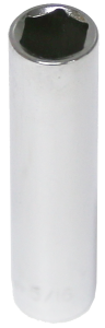 [159-12410] 5/16 Inch 1/4 Inch Drive 6 Point Deep Socket