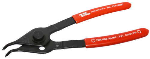 [159-111] Convertible 45 Degree Circlip Pliers 150mm .038 Inch 