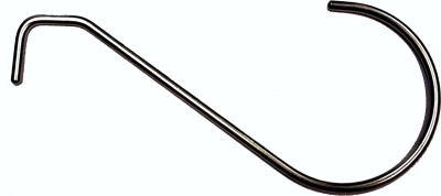 [59E-1880-Q] 6mm Double J Round Bar Dent Repair Tool