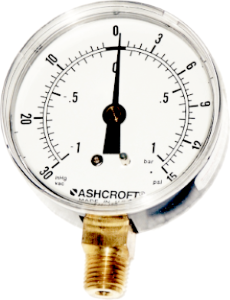 [159-20109] 2.1/2 Inch 15psi Compound Gauge For #4508