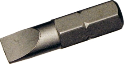[159-30406] 3/16 Inch (4.8mm) Slotted 1/4 Inch Hex Insert 25mm L