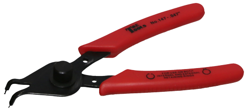 [159-147-72] 5.1/2 Inch .047 Inch Tip 72 Degree Circlip Pliers