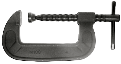 [159-M100] 4 Inch Forged G Clamp