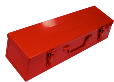 [159-C1134] Red Metal Case 1 Inch Drive Deep Impact Socket Tin(540x 130 98mm)