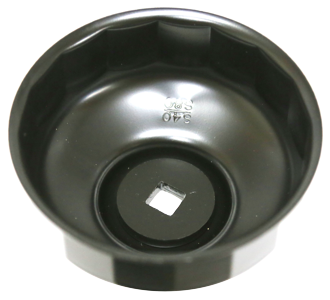 [159-HC8616] 86mm 16 Flutes 3/8 Inch Drive Cup Oil Filter Wrench