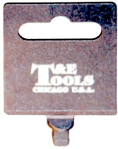 [159-HT08] Plastic Hang Tag 1/4 Inch Drive