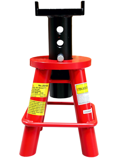 [59E-JS010A] 10 Ton Heavy Duty Jack Stand (9.1/2 Inch To 17 Inch ) Pin Type