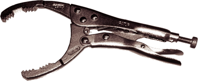 [159-4285] 9.1/2 Inch Oil Filter Master Locking Pliers 53-118mm