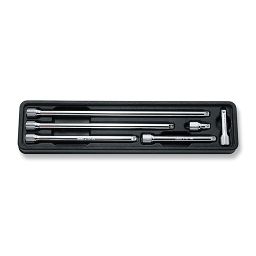 [160-PK2760/6] Extension Set 1/4 Inch Drive 6pcs 28mm-250mm