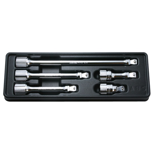 [160-PK4763/5] Extension Set WOBBLE 1/2 Inch Drive 5pcs 50-250mm