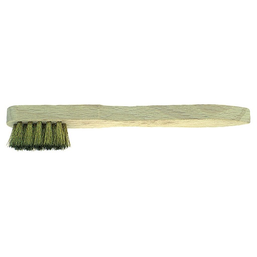 [160-74160001] Brush Spark Plug Brass Wire 150mm Wooden Handle - 74160001 SW12375/1
