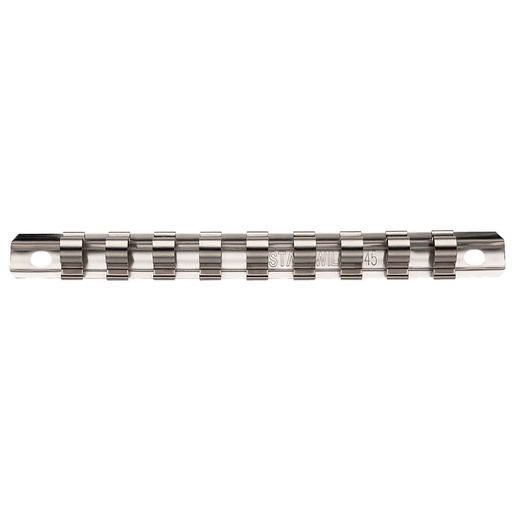 [160-80450001] Clip Strip Socket Retainer #1 3/8 Inch Drive 200mm Long - 80450001 SW45 Cl-1
