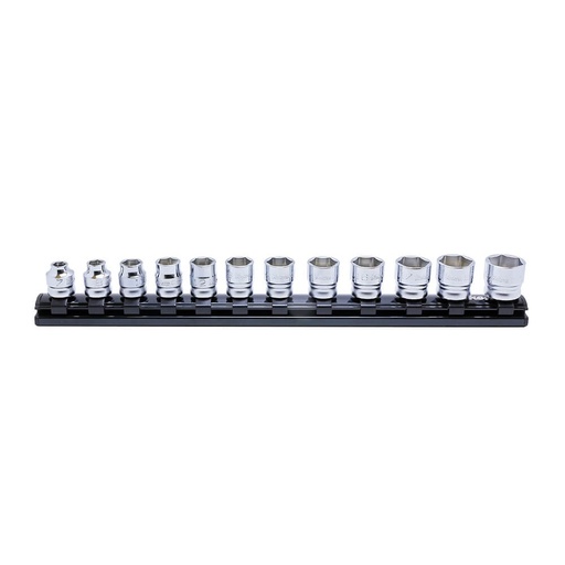[160-KORS3400MZ/12] KORS3400MZ/12 - Ko-Ken StocketSet 3/8 Inch Drive 12 piece on Magnetic Rail 7-19MM