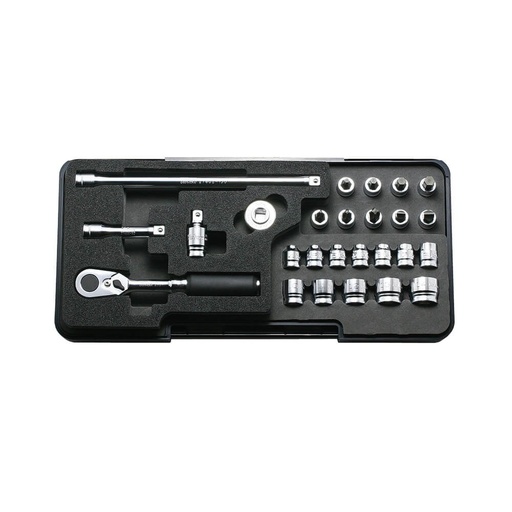 [160-KOP2285Z] KOP2285Z - Koken 1/4 Inch Drive Z-Series 26 Peice Stocket Set 6 Point 4-14mm