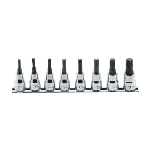 [160-KORS3025/8-IP] SET SOCKET 3/8 Inch Drive TORXPLUS 8 20IP - 55IP KORS3025/8-IP