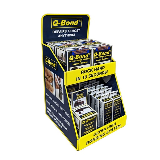 [160-QBDISPLAYFULL] Q-Bond Counter Display Unit with Stock