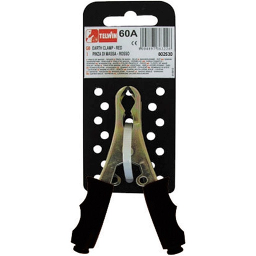 [160-TW802530 - 804119] BLACK EARTH CLAMP NEGATIVE 60A-BLISTERE
