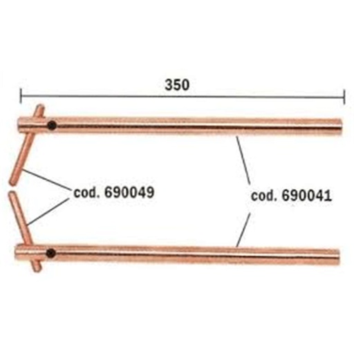 [160-TW803153] TW803153 - Spot Welding Arm Pair with Electrodes 350mm